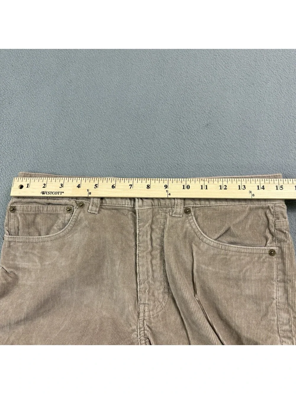 J Crew The Bleecker Corduroy Pants Size 29 (30x29 in.) Khaki Tan